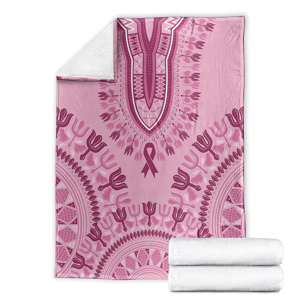 Dashiki Glamorous Pink Blanket Breast Cancer Fighter