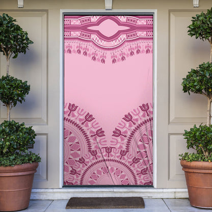 Dashiki Glamorous Pink Door Cover Breast Cancer Fighter