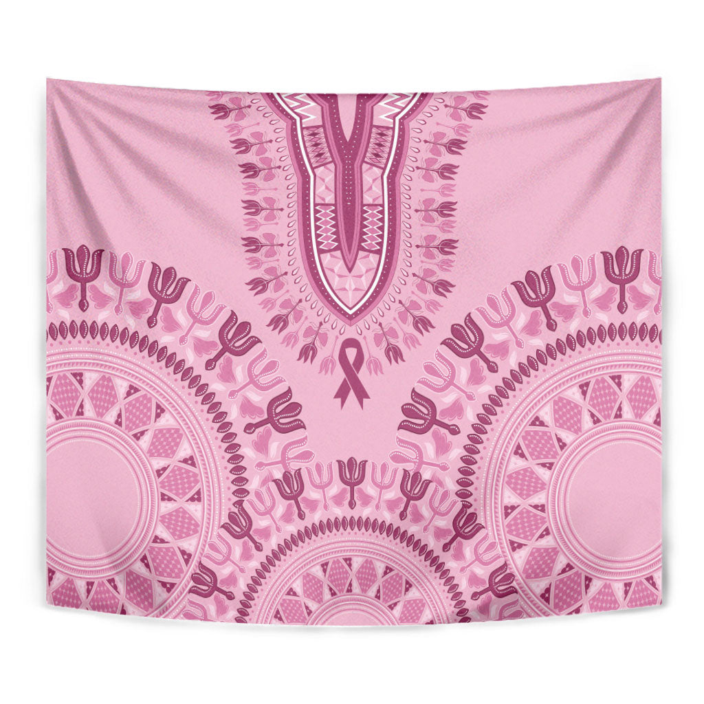 Dashiki Glamorous Pink Tapestry Breast Cancer Fighter