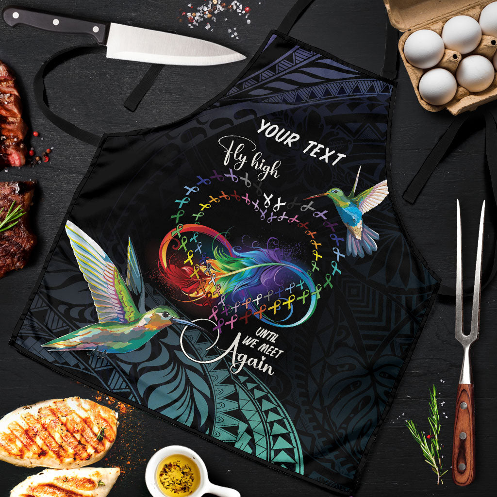 Polynesian Hummingbird - Fly High Until We Meet Again Personalized Apron