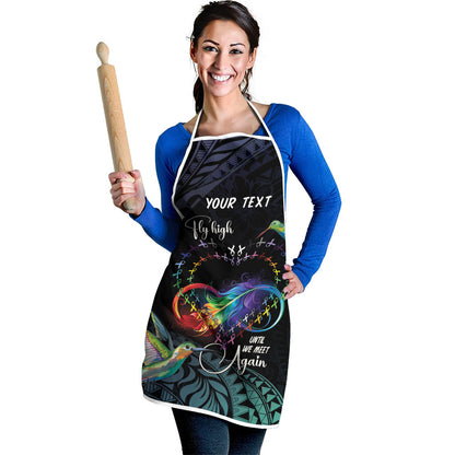Polynesian Hummingbird - Fly High Until We Meet Again Personalized Apron