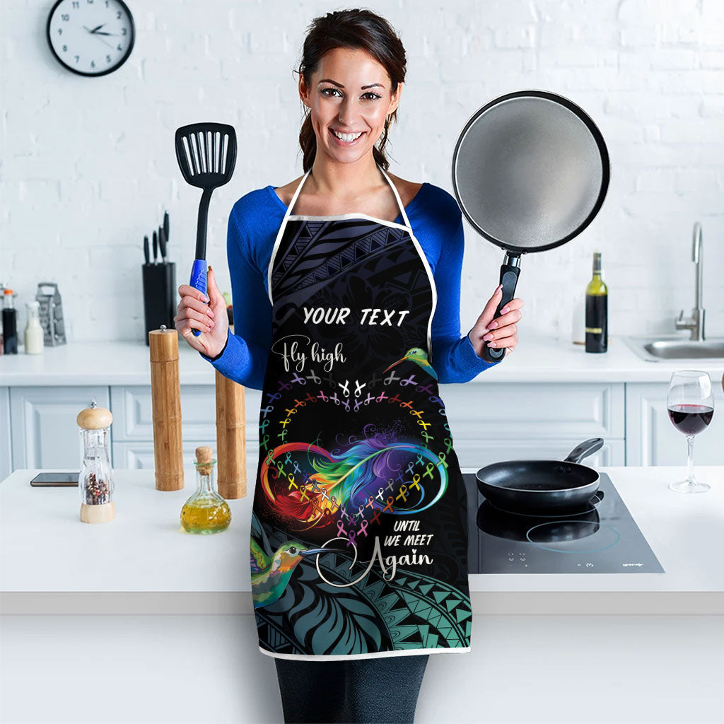 Polynesian Hummingbird - Fly High Until We Meet Again Personalized Apron