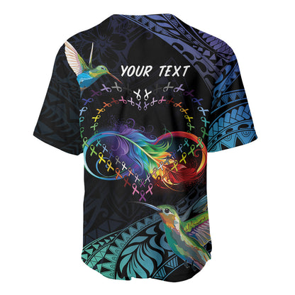 Polynesian Hummingbird - Fly High Until We Meet Again Personalized Baseball Jersey