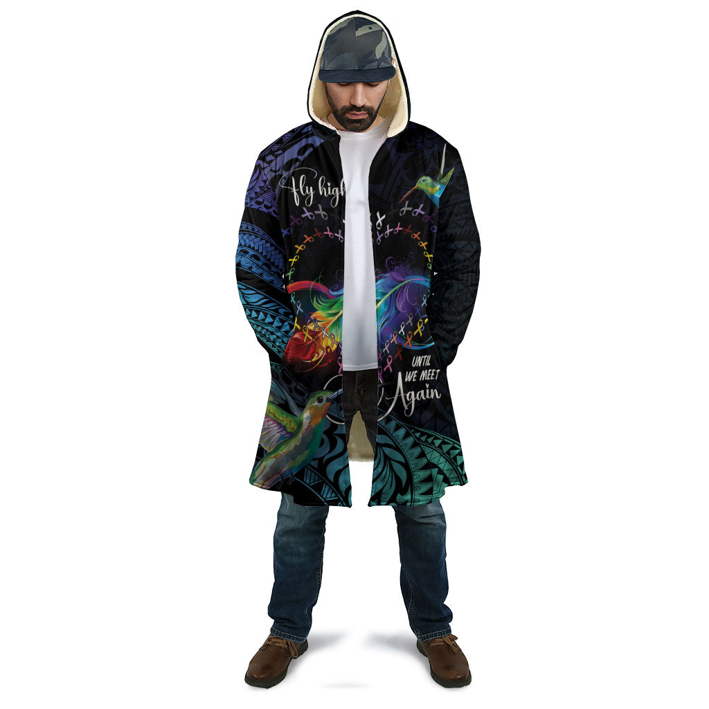Polynesian Hummingbird - Fly High Until We Meet Again Personalized Cloak
