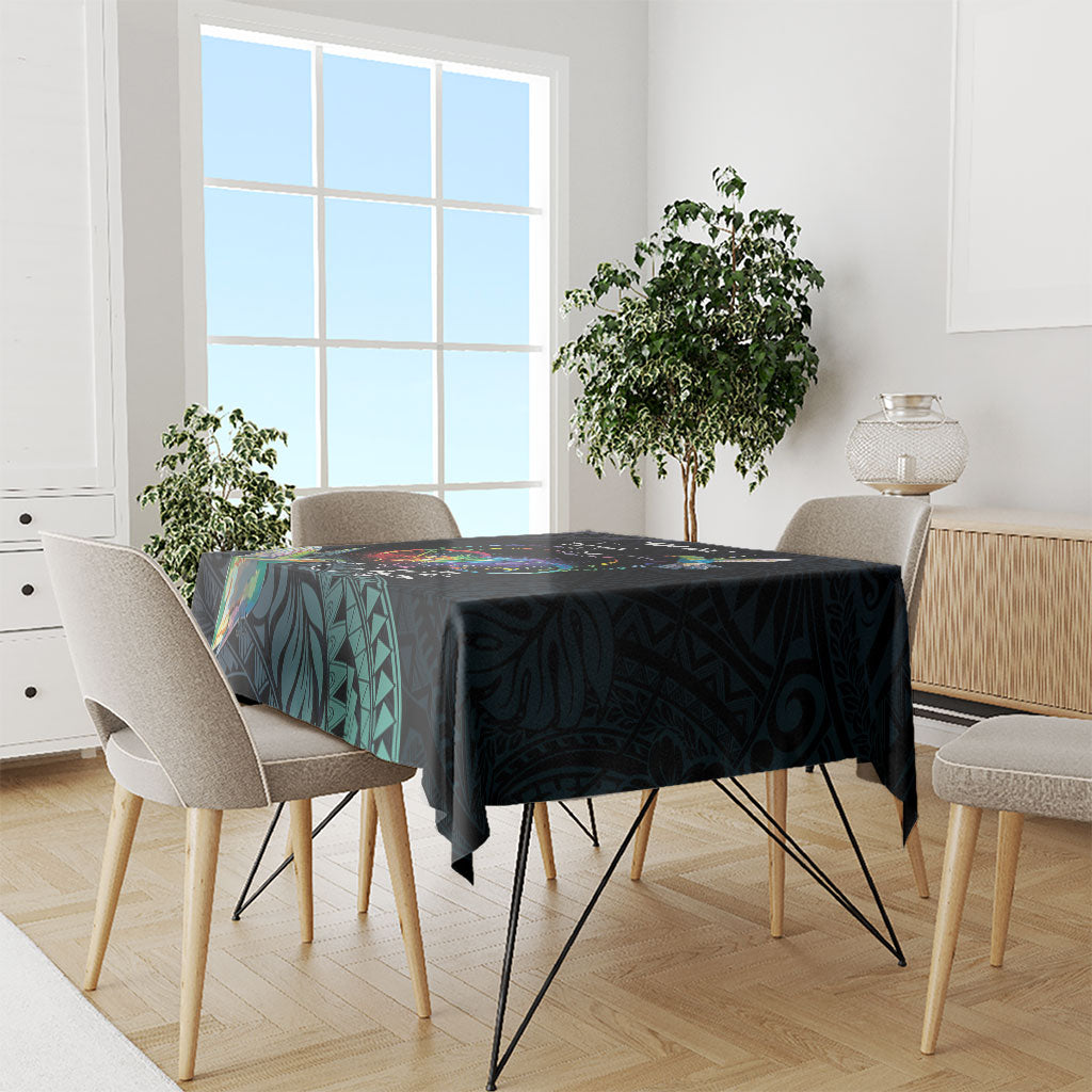 Polynesian Hummingbird - Fly High Until We Meet Again Personalized Tablecloth