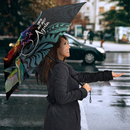 Polynesian Hummingbird - Fly High Until We Meet Again Personalized Umbrella