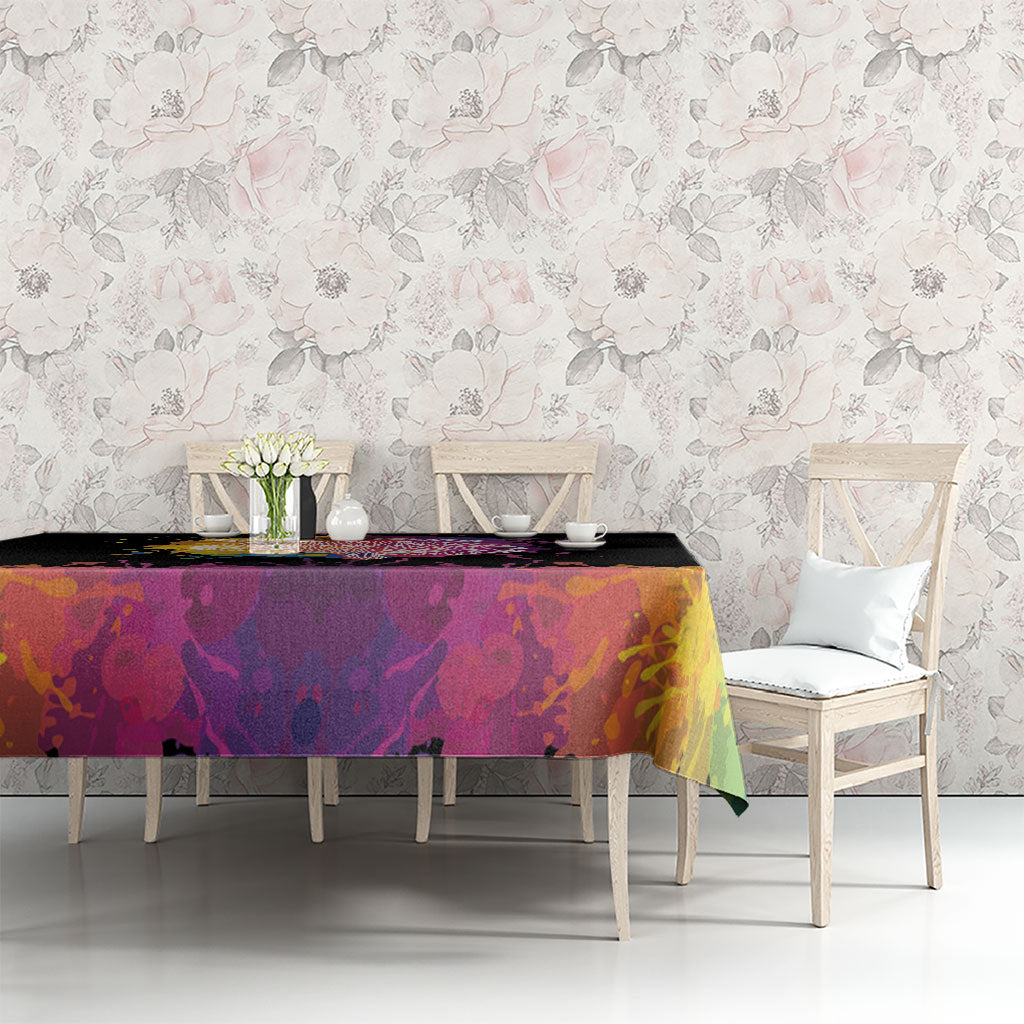 Autism Wired Differently Colors Splash Tablecloth