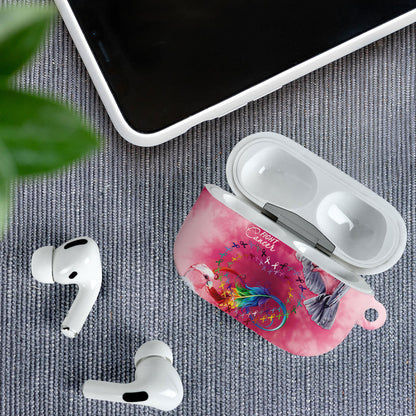 Australia Fight Cancer In All Colors AirPods Case Galah Pink Tie Dye