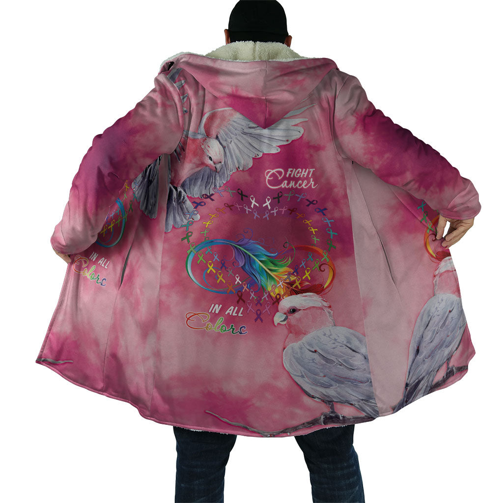 Australia Fight Cancer In All Colors Cloak Galah Pink Tie Dye