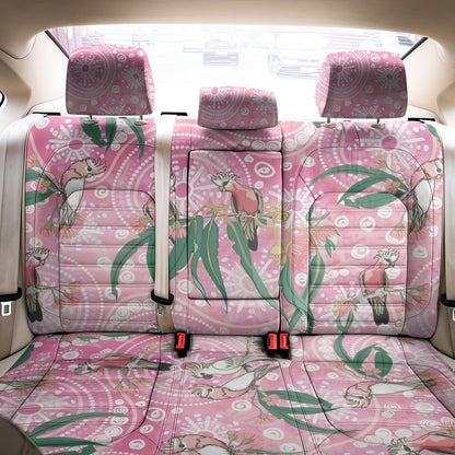 Australia Galah Aboriginal Back Car Seat Cover Breast Cancer Month