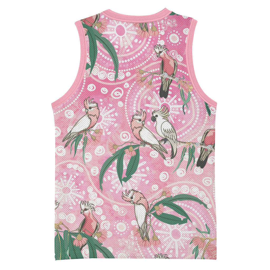 Australia Galah Aboriginal Basketball Jersey Breast Cancer Month