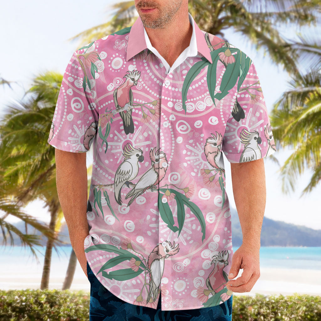 Australia Galah Aboriginal Hawaiian Shirt Breast Cancer Month