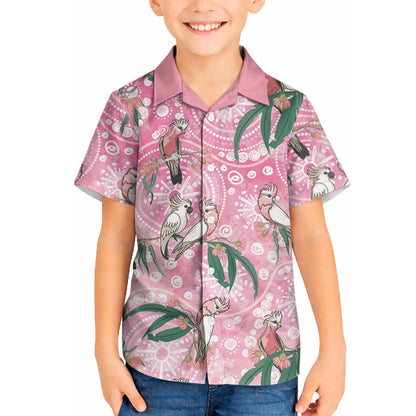 Australia Galah Aboriginal Hawaiian Shirt Breast Cancer Month