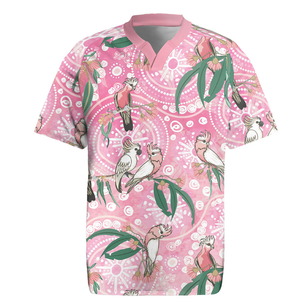 Australia Galah Aboriginal Rugby Jersey Breast Cancer Month