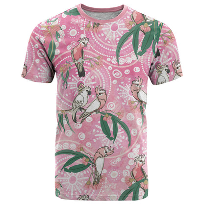 Australia Galah Aboriginal T Shirt Breast Cancer Month