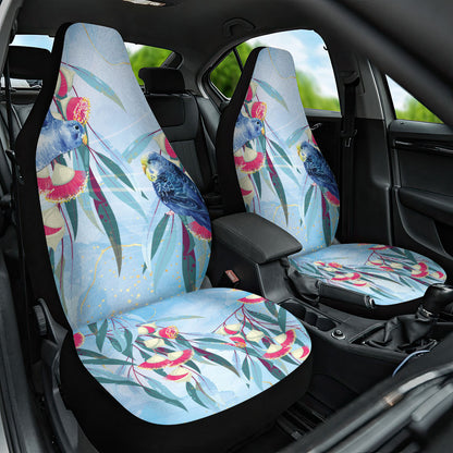 Australia Blue Budgie Marble Glaze Car Seat Cover Cancer Prevention