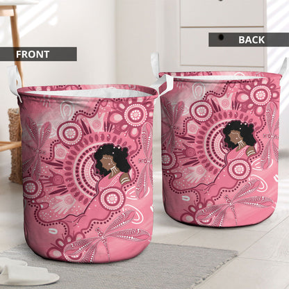 Australia Women's Day Aboriginal Laundry Basket Mother's Love