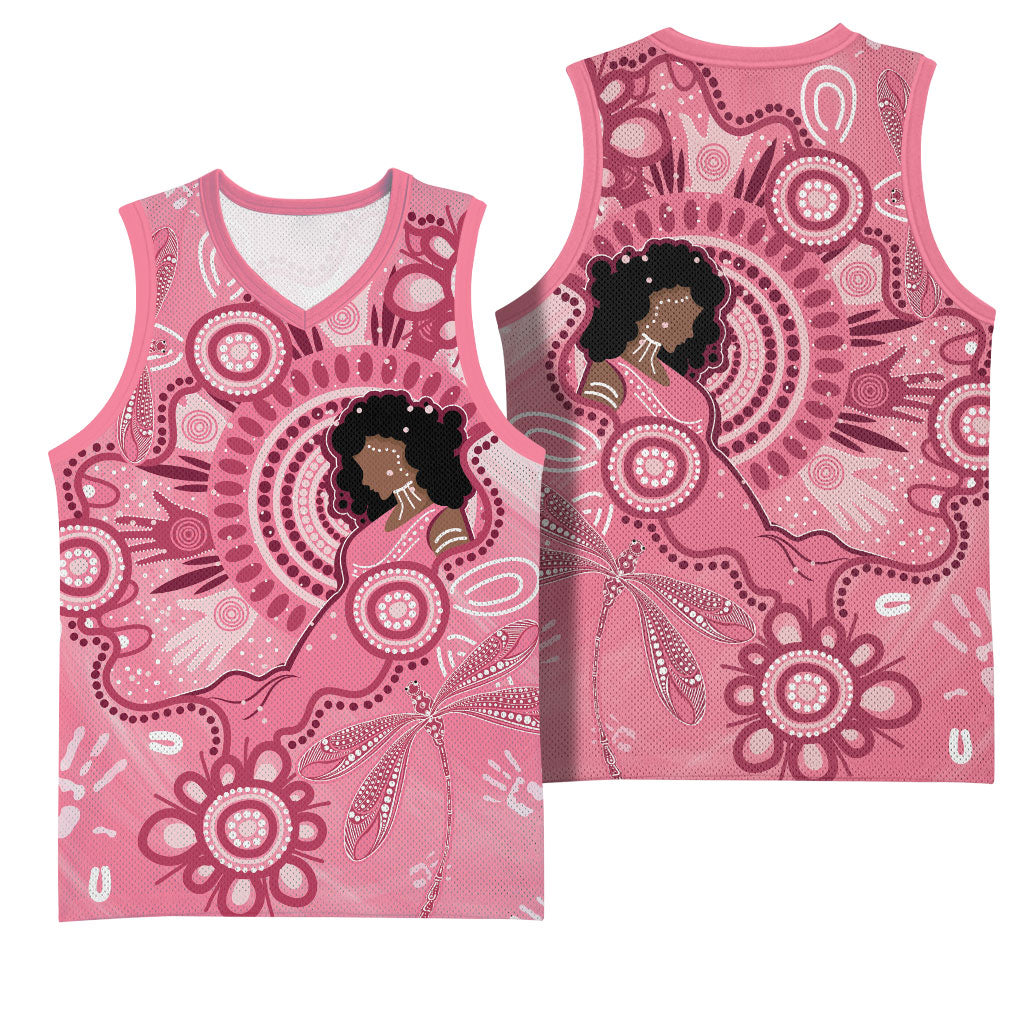 Australia Women's Day Aboriginal Basketball Jersey Mother's Love
