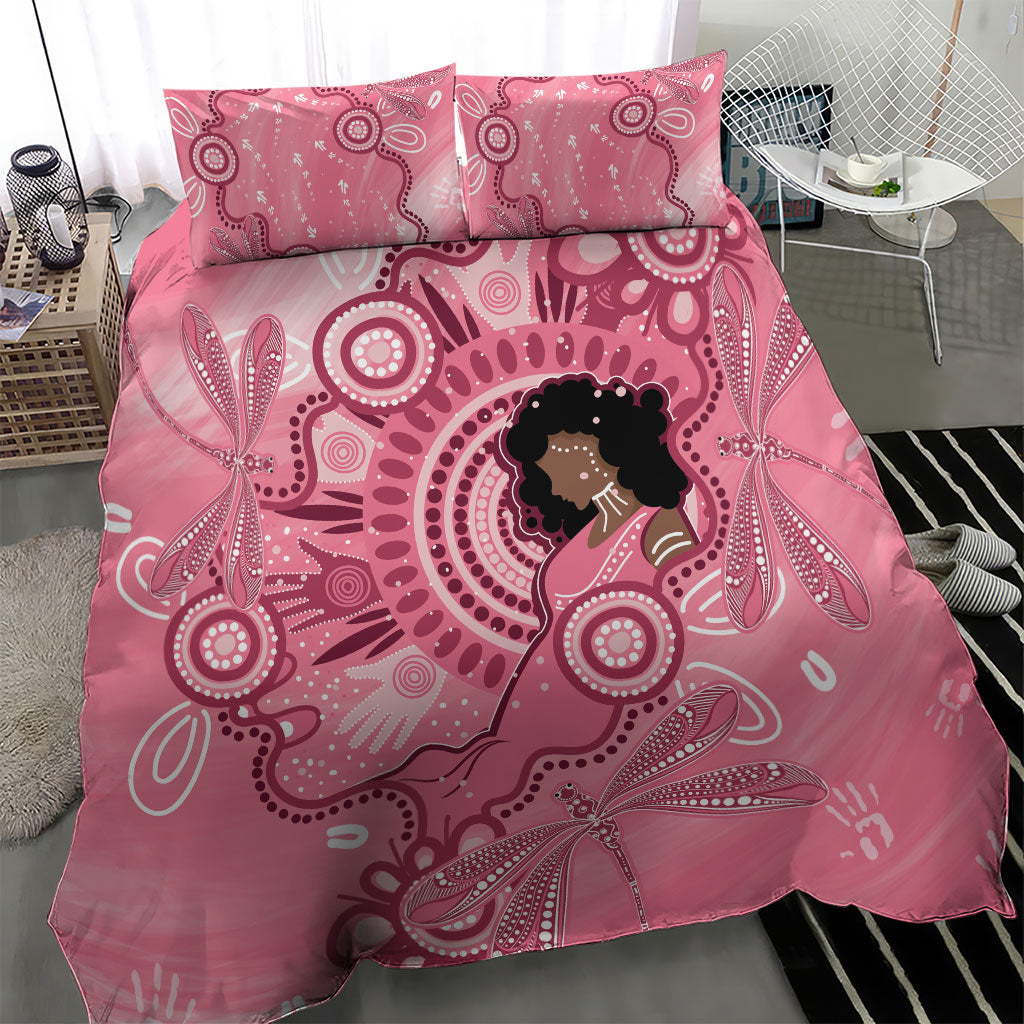 Australia Women's Day Aboriginal Bedding Set Mother's Love