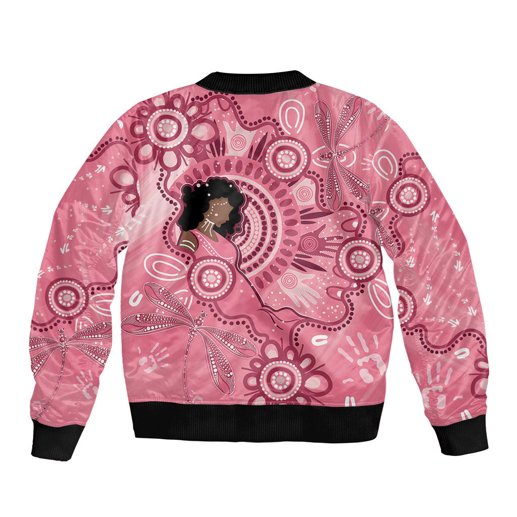 Australia Women's Day Aboriginal Bomber Jacket Mother's Love