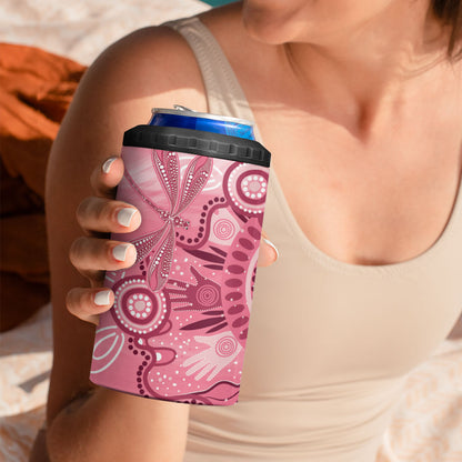 Australia Women's Day Aboriginal 4 in 1 Can Cooler Tumbler Mother's Love