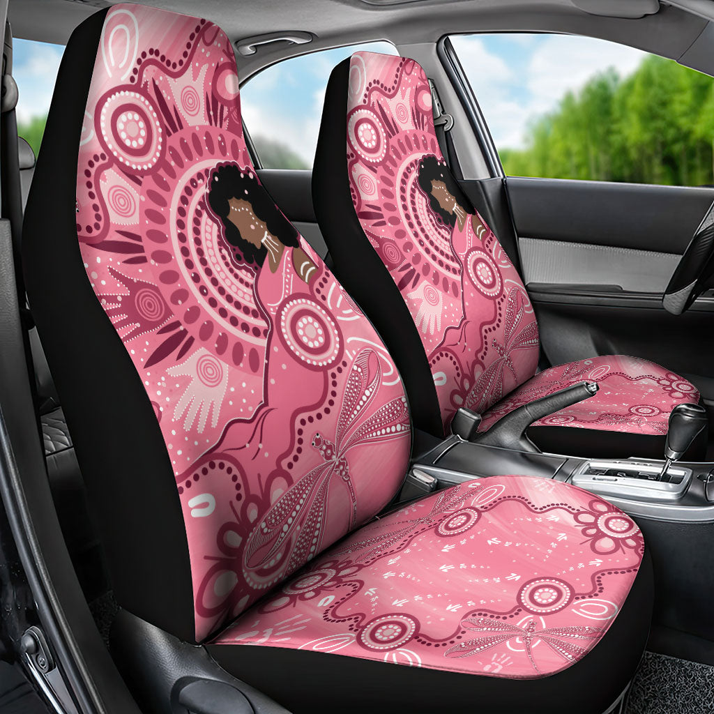 Australia Women's Day Aboriginal Car Seat Cover Mother's Love
