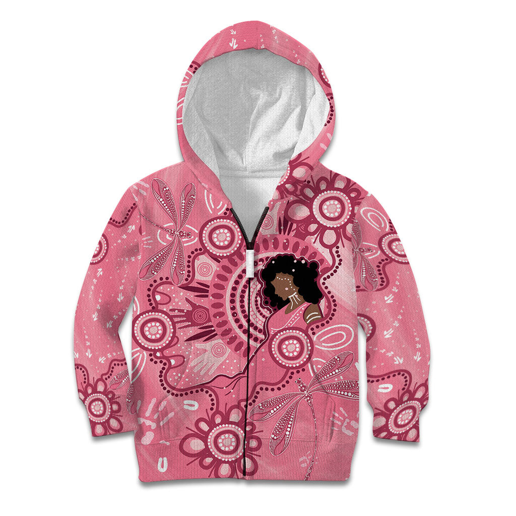 Australia Women's Day Aboriginal Kid Hoodie Mother's Love