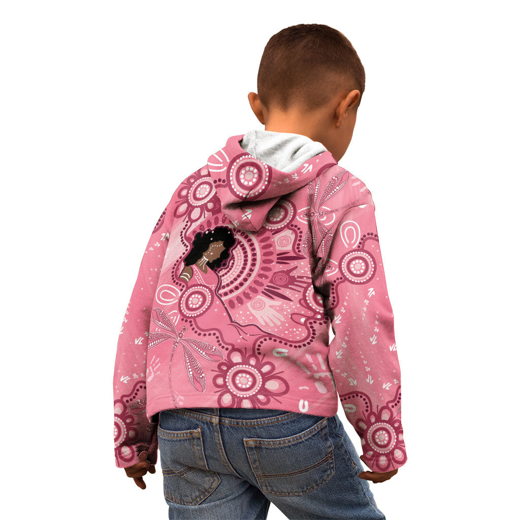 Australia Women's Day Aboriginal Kid Hoodie Mother's Love