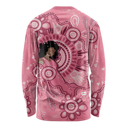 Australia Women's Day Aboriginal Long Sleeve Shirt Mother's Love