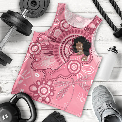 Australia Women's Day Aboriginal Men Tank Top Mother's Love