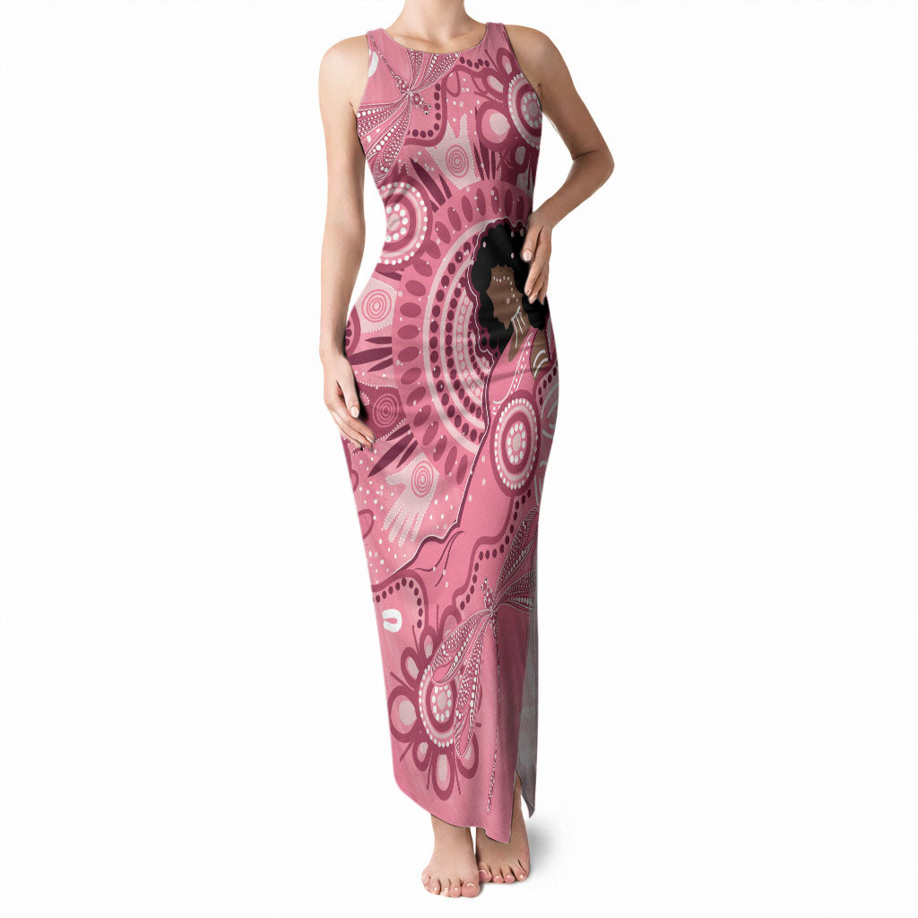 Australia Women's Day Aboriginal Tank Maxi Dress Mother's Love