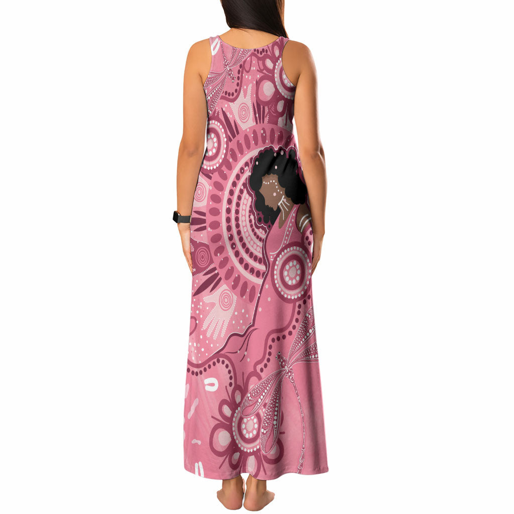 Australia Women's Day Aboriginal Tank Maxi Dress Mother's Love