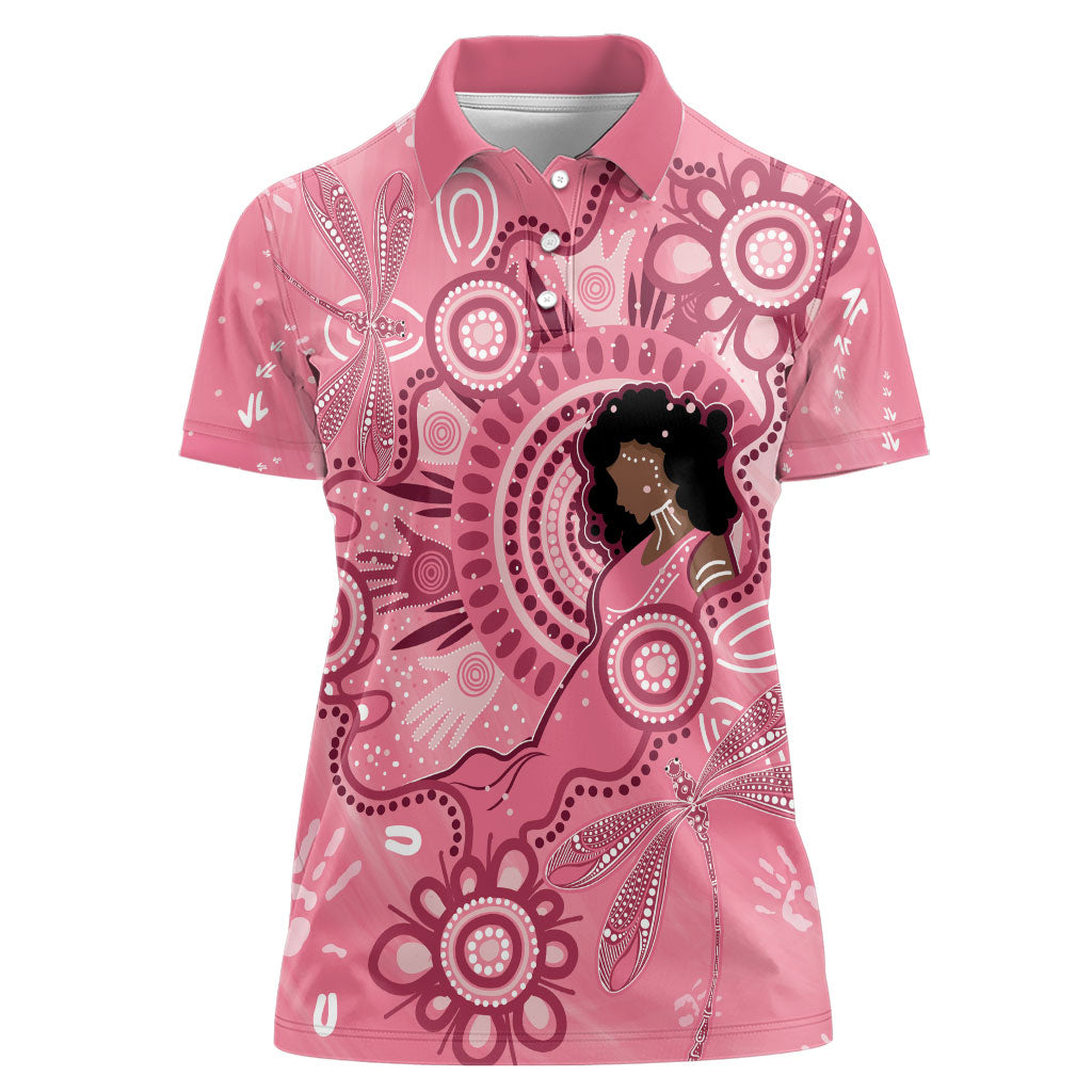 Australia Women's Day Aboriginal Women Polo Shirt Mother's Love