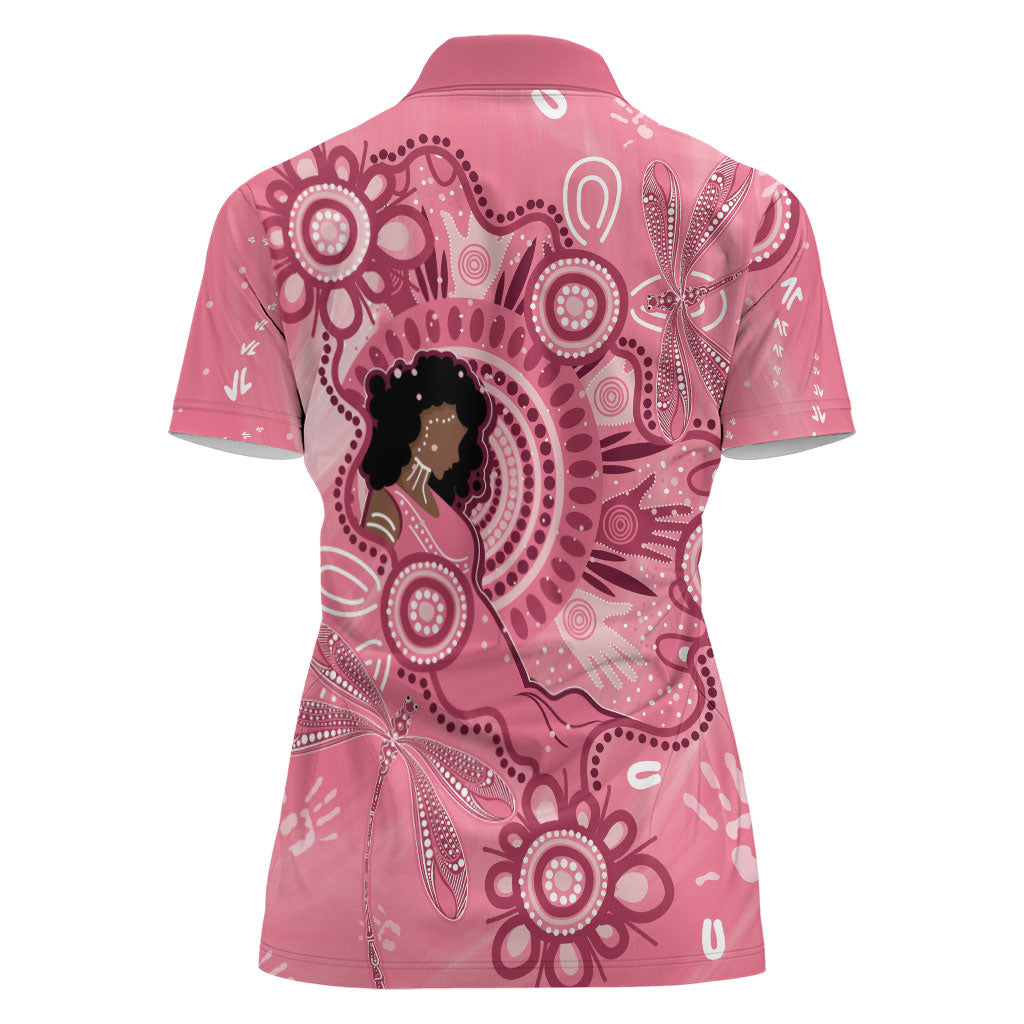 Australia Women's Day Aboriginal Women Polo Shirt Mother's Love