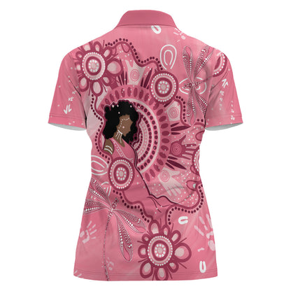 Australia Women's Day Aboriginal Women Polo Shirt Mother's Love