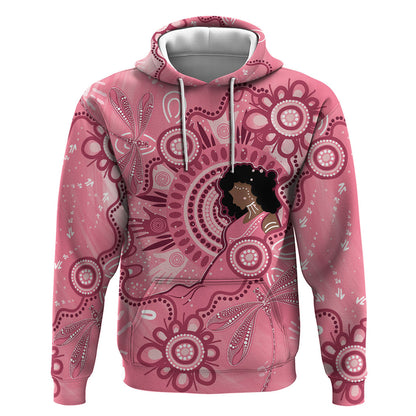 Australia Women's Day Aboriginal Zip Hoodie Mother's Love