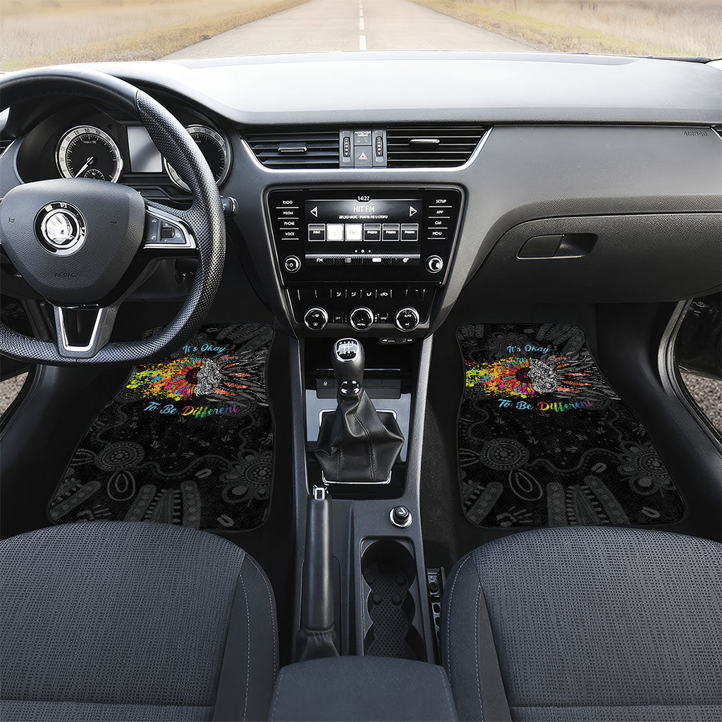Australia Aboriginal Car Mats Autism It's Okay To Be Different