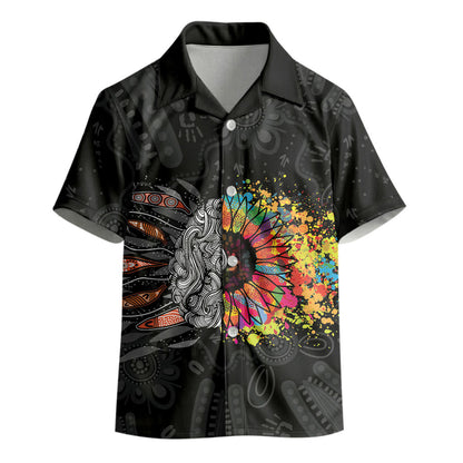Australia Aboriginal Kid Hawaiian Shirt Autism It's Okay To Be Different