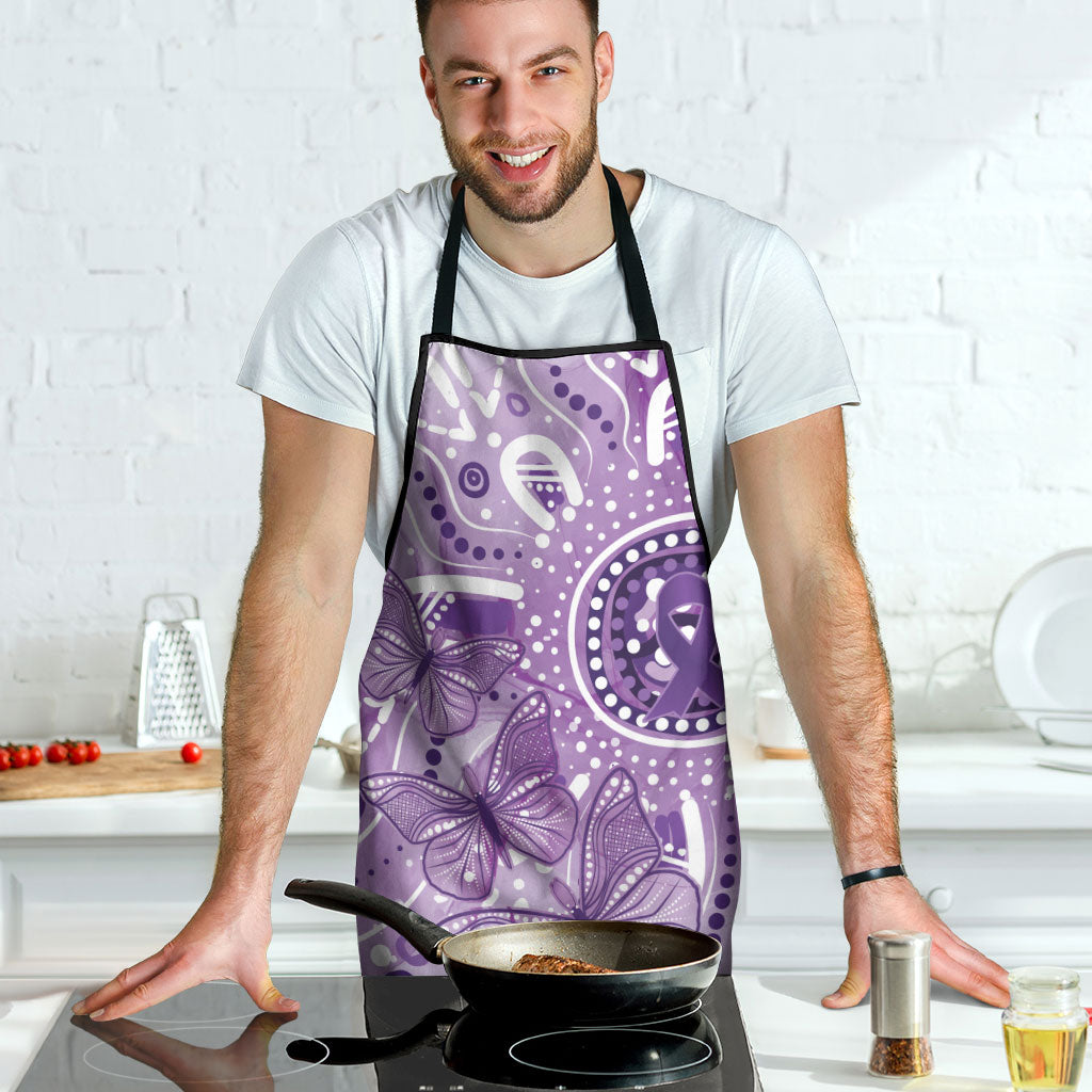 Australia Epilepsy Month Indigenous Apron Butterfly Aboriginal Art