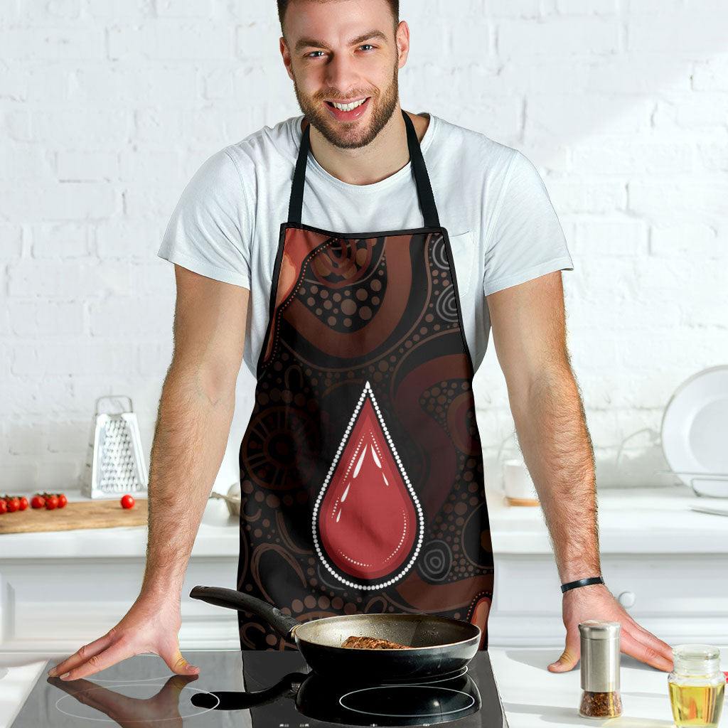 Australia Indigenous Leukemia Prevention Apron Aboriginal Dot Arts