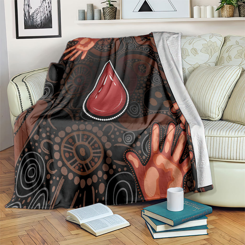 Australia Indigenous Leukemia Prevention Blanket Aboriginal Dot Arts