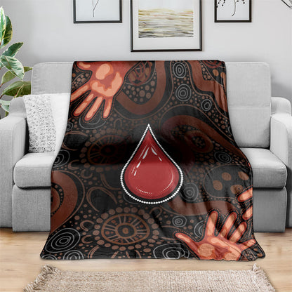 Australia Indigenous Leukemia Prevention Blanket Aboriginal Dot Arts
