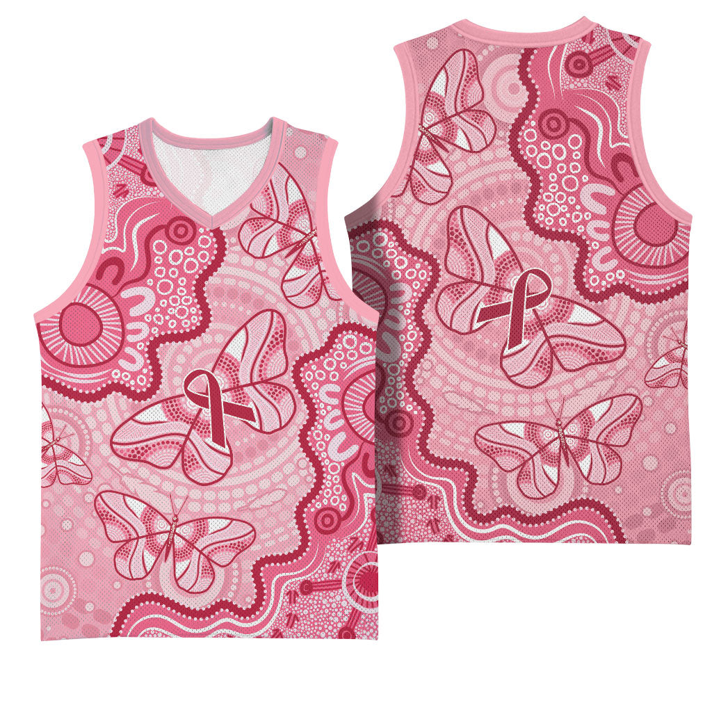 Australia Indigenous Mother's Day Basketball Jersey Breast Cancer Survivor