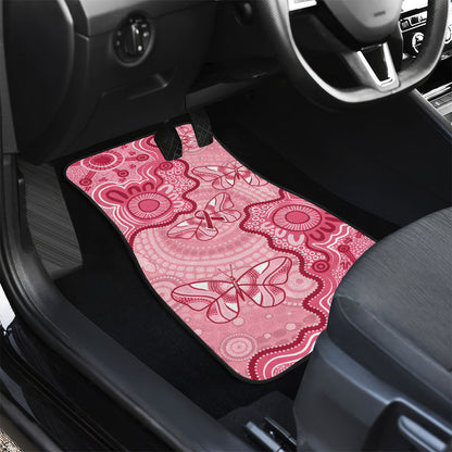 Australia Indigenous Mother's Day Car Mats Breast Cancer Survivor