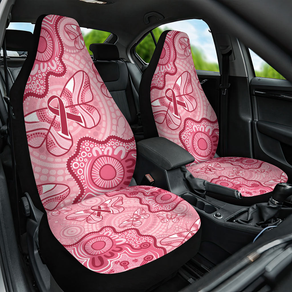Australia Indigenous Mother's Day Car Seat Cover Breast Cancer Survivor