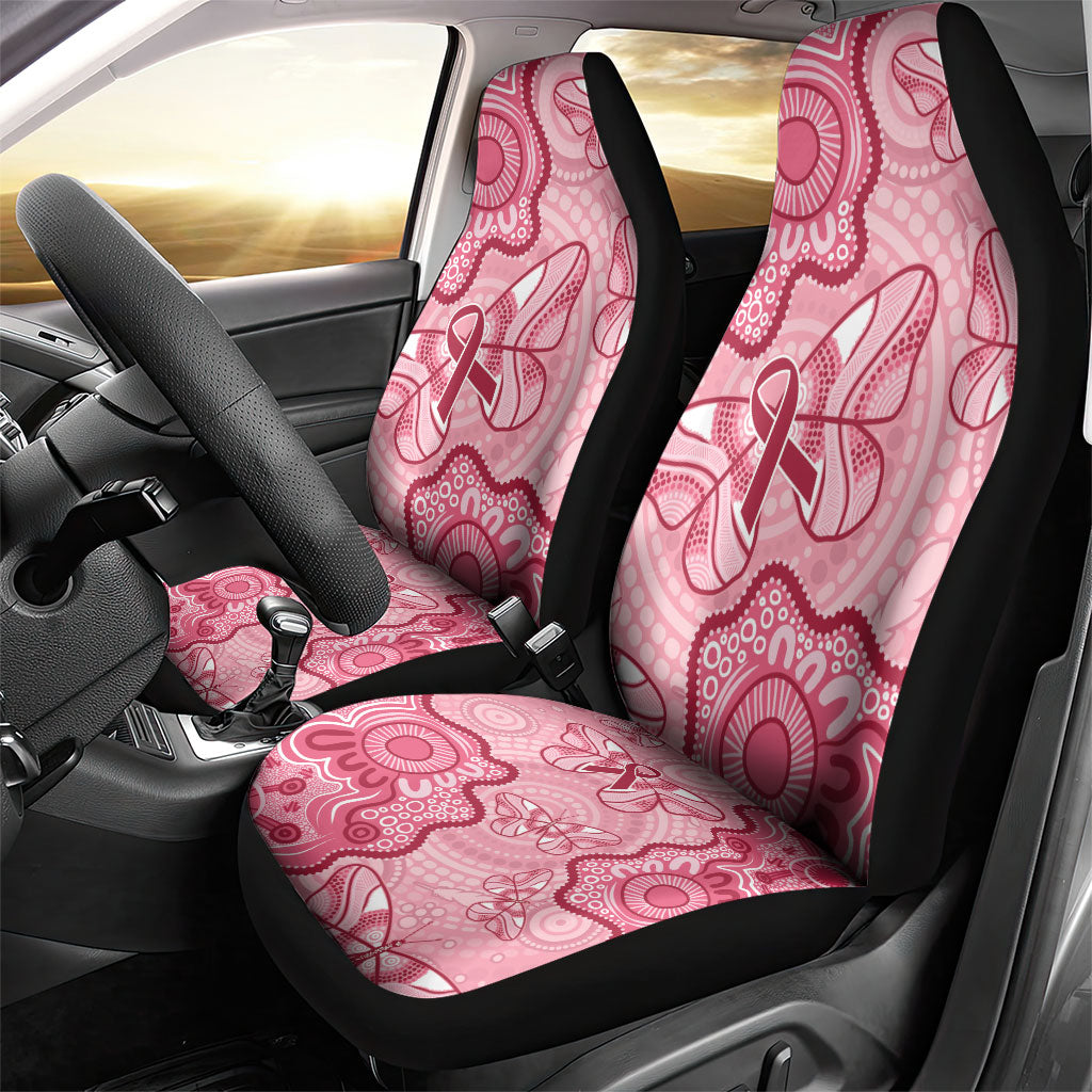 Australia Indigenous Mother's Day Car Seat Cover Breast Cancer Survivor