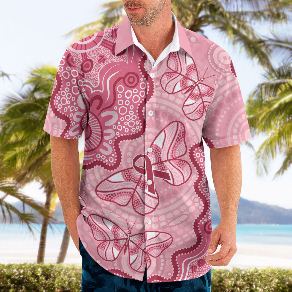 Australia Indigenous Mother's Day Hawaiian Shirt Breast Cancer Survivor