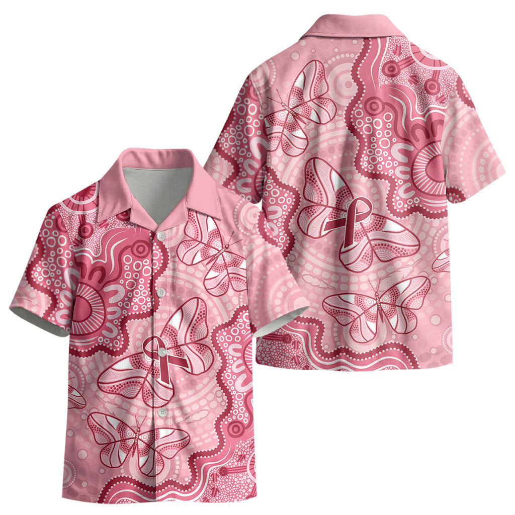 Australia Indigenous Mother's Day Kid Hawaiian Shirt Breast Cancer Survivor