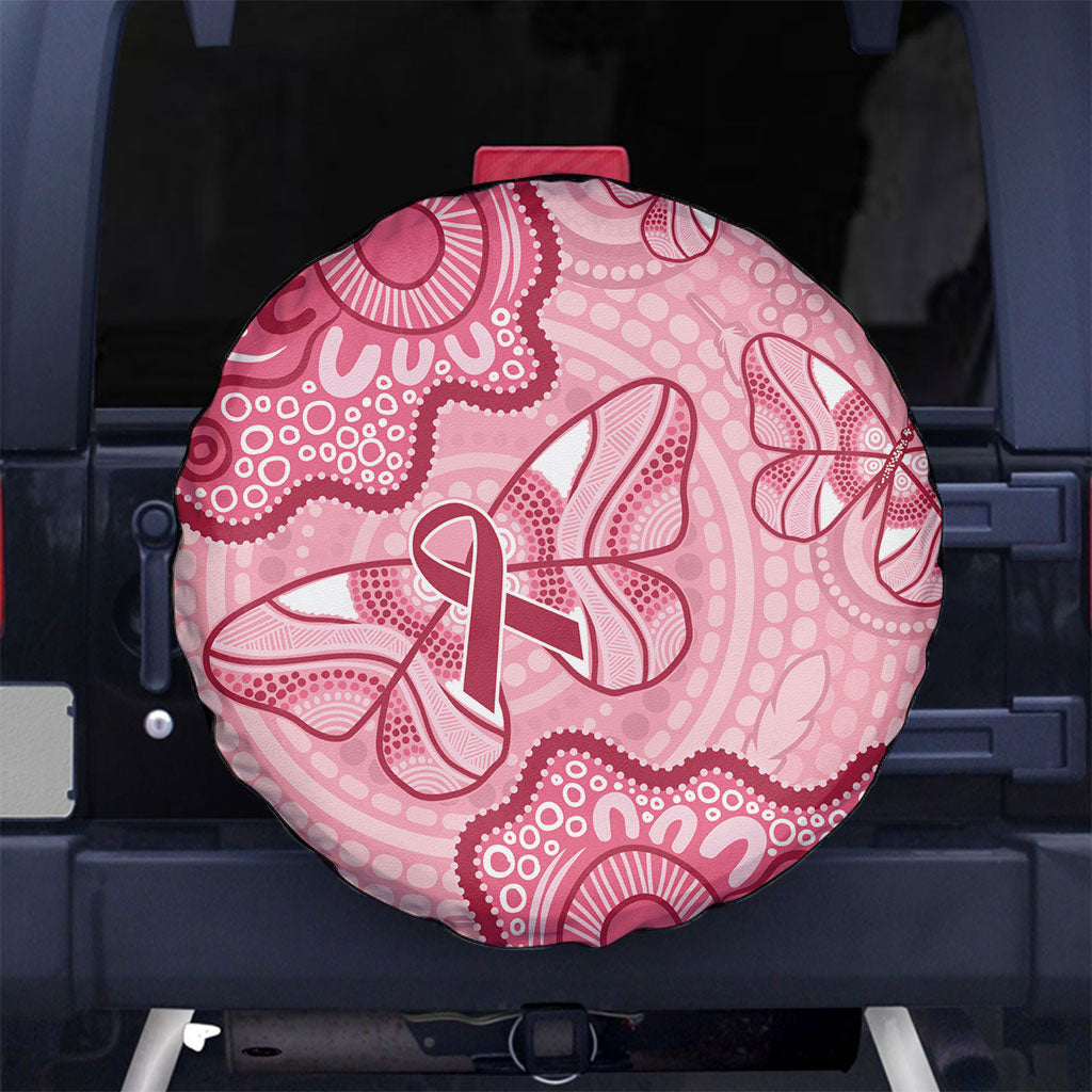 Australia Indigenous Mother's Day Spare Tire Cover Breast Cancer Survivor
