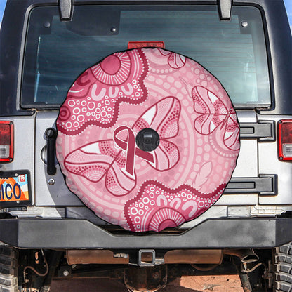 Australia Indigenous Mother's Day Spare Tire Cover Breast Cancer Survivor